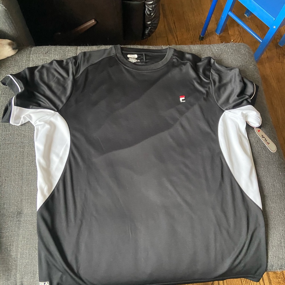 Fila dry fit short sleeve shirt